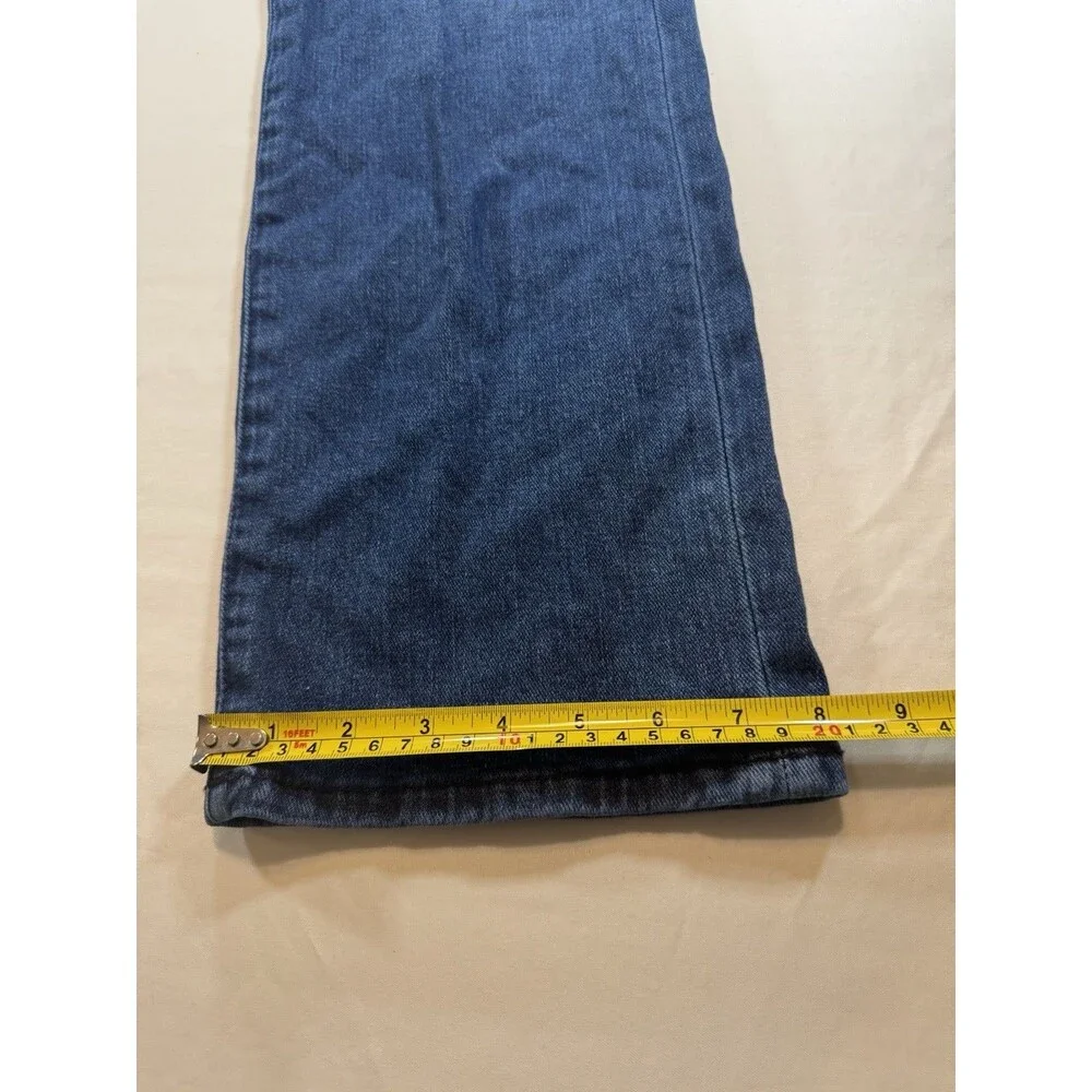 True Religion Ricky Straight Jeans Mens 31 Medium Wash Stretch Denim